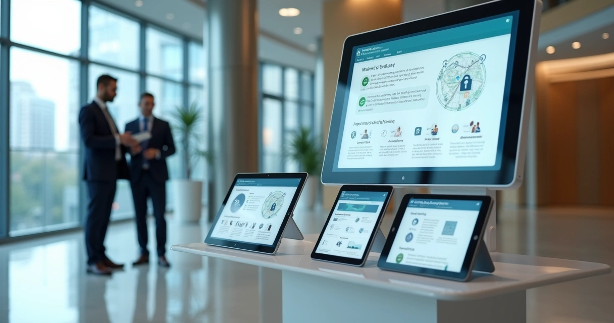 Gestor configura política de segurança em vários dispositivos móveis corporativos